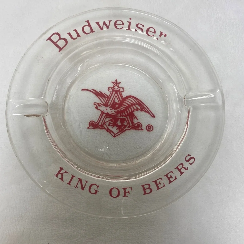 VTG Budweiser King of Beers‎ Red/Clear 5